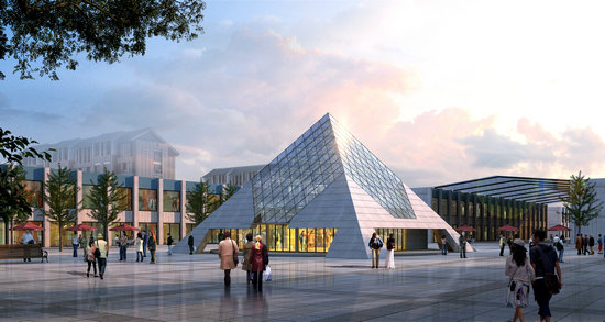 防城港金字塔网架